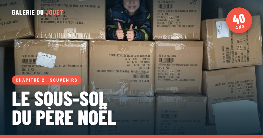 Le sous-sol du Père Noël (40 ans, chapitre 2)