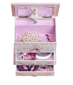 BALLERINA MUSICAL JEWELLERY BOX - ANGEL