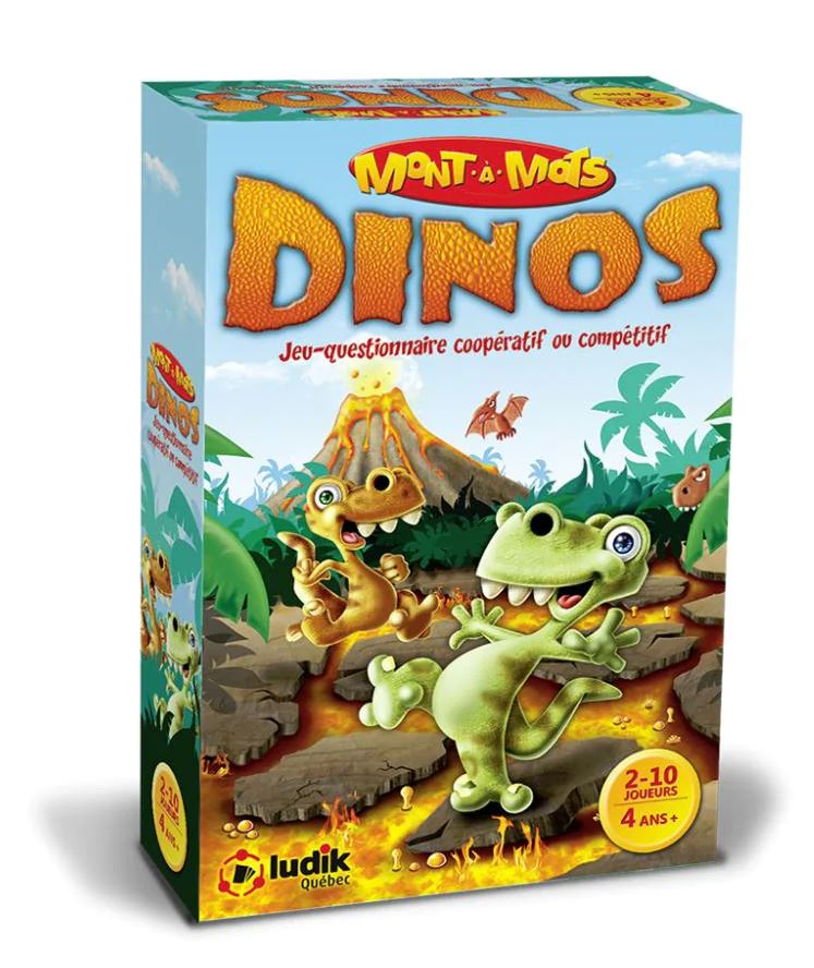 MONT-A-MOTS DINOS GAME - LUDIK QUÉBEC PV21