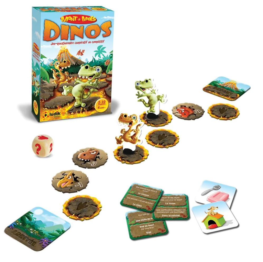 MONT-A-MOTS DINOS GAME - LUDIK QUÉBEC PV21