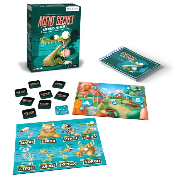 JEU AGENT SECRET - AFFAIRES GLACÉES