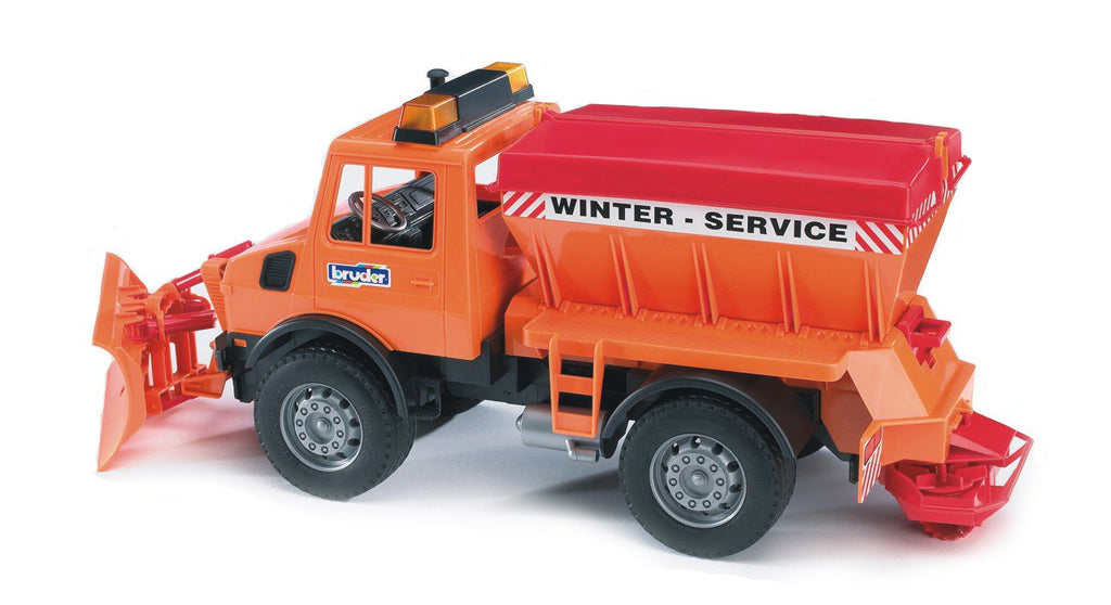 BRUDER - DENEIGEUSE ORANGE #02572