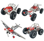 CONSTRUCTOR - ENSEMBLE 6 MODÈLES EN 1 - 288 PIÈCES (MECCANO)