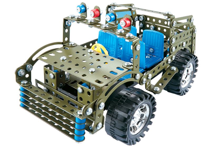 CONSTRUCTOR - VÉHICULE TOUT-TERRAIN - 283 PIÈCES (MECCANO)