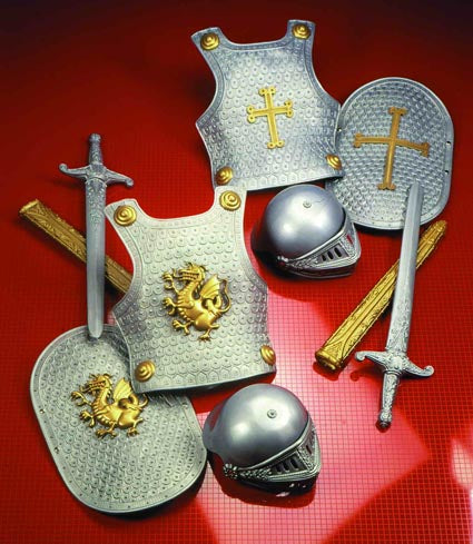 MEDIEVAL ARMOUR SET ASST
