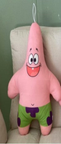 PELUCHE - BOB L'ÉPONGE - PATRICK L'ÉTOILE DE MER 25 CM (10")