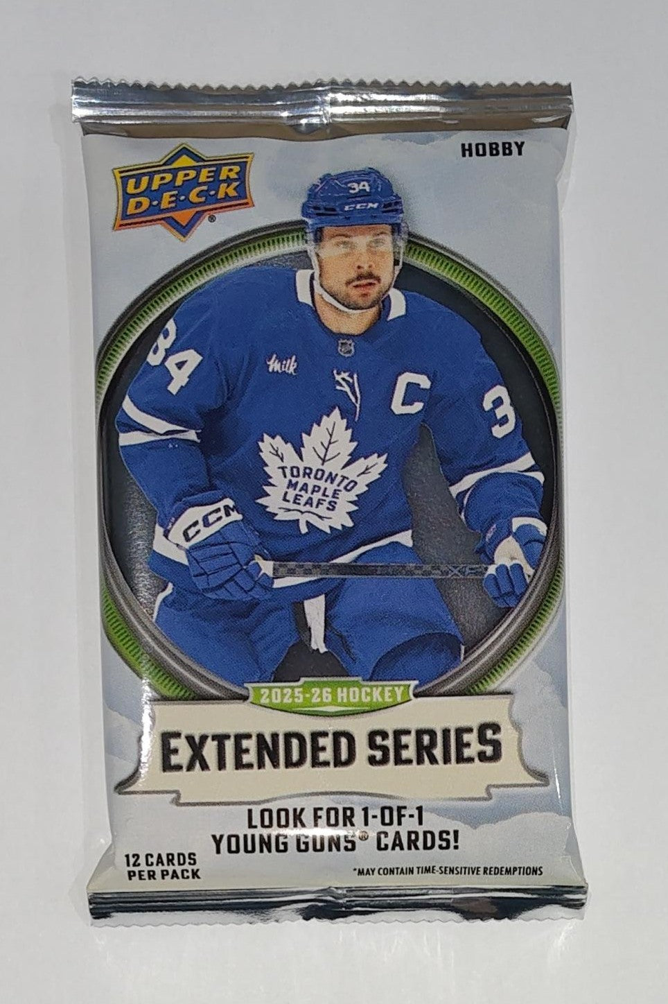 CARTES DE HOCKEY - UD EXTENDED HOCKEY 25/26