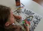 CC24 NAPPERON À COLORIER - PRINCE ET PRINCESSE CC23