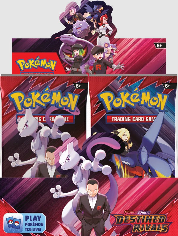 POKÉMON CARDS - POKEMON SV10 DESTINED RIVALS BOOSTER ASST