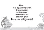 6 ANS - CARTE D'ANNIVERSAIRE - DE MILLBROOK