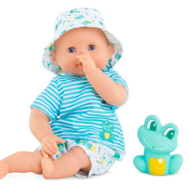 COROLLE - BÉBÉ BAIN MARIN AVEC GRENOUILLE 12"(30CM)
