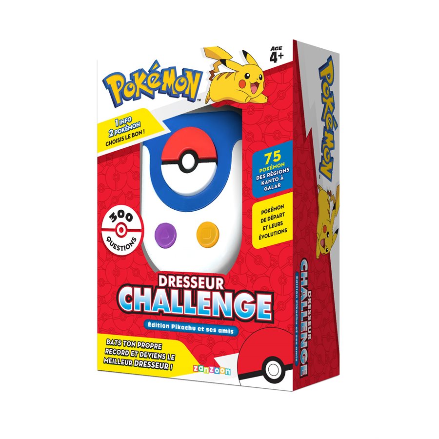 JEU POKÉMON DRESSEUR CHALLENGE - Version française