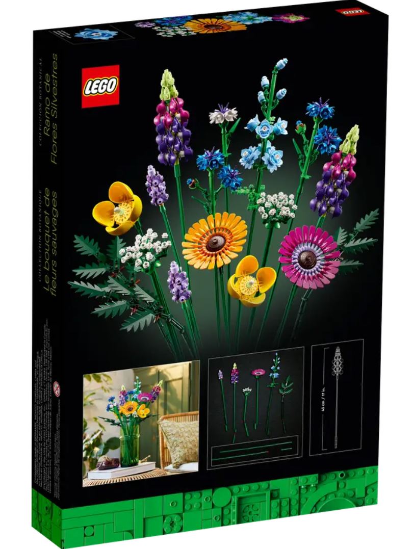 LEGO BOTANICALS - BOUQUET DE FLEURS SAUVAGES BOTANICAL #10313