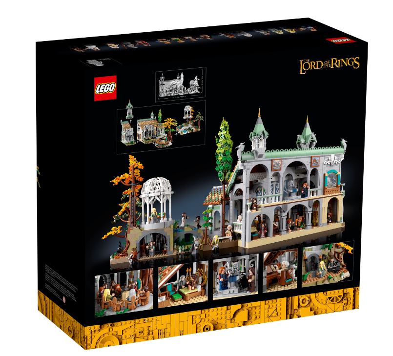 LEGO ICONS - LE SEIGNEUR DES ANNEAUX : FONDCOMBE #10316