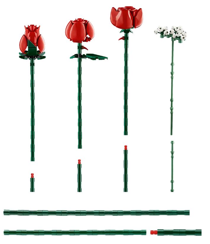 LEGO BOTANICALS - LE BOUQUET DE ROSES #10328