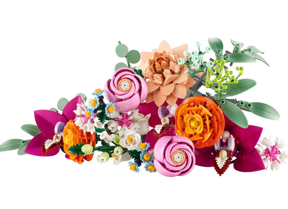 LEGO BOTANICALS - LE JOLI BOUQUET DE FLEURS ROSES #10342