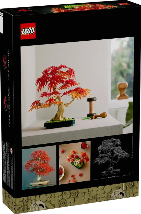 LEGO BOTANICALS - BONSAÏ D'ÉRABLE ROUGE DU JAPON #10348
