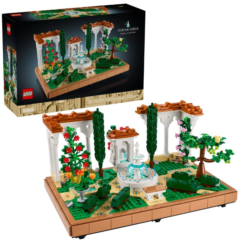 LEGO ICONS - LE JARDIN À LA FONTAINE #10359
