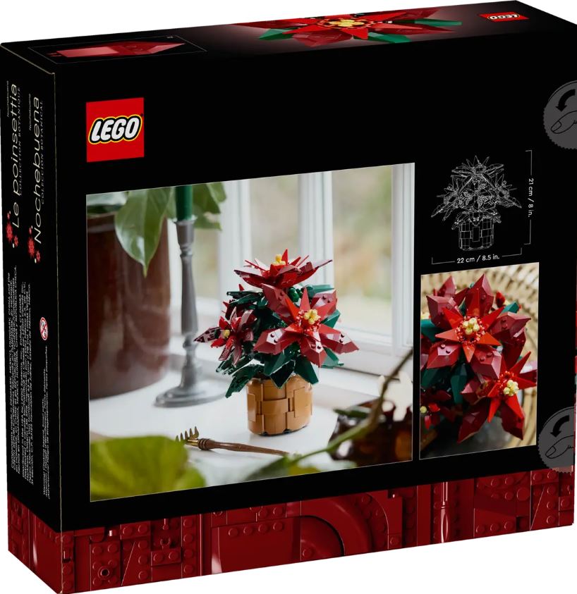 LEGO BOTANICAL COLLECTION - LE POINSETTIA #10370