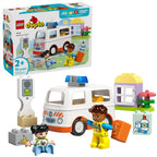 LEGO DUPLO - L'AMBULANCE ET LE CHAUFFEUR #10447