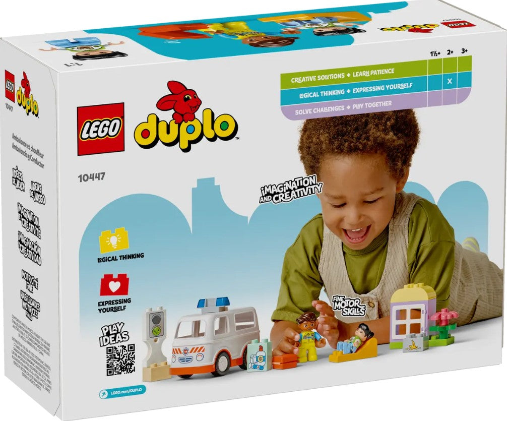 LEGO DUPLO - L'AMBULANCE ET LE CHAUFFEUR #10447