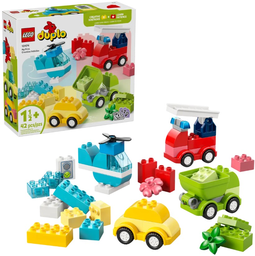 LEGO DUPLO - LES VÉHICULES CRÉATIFS #10474