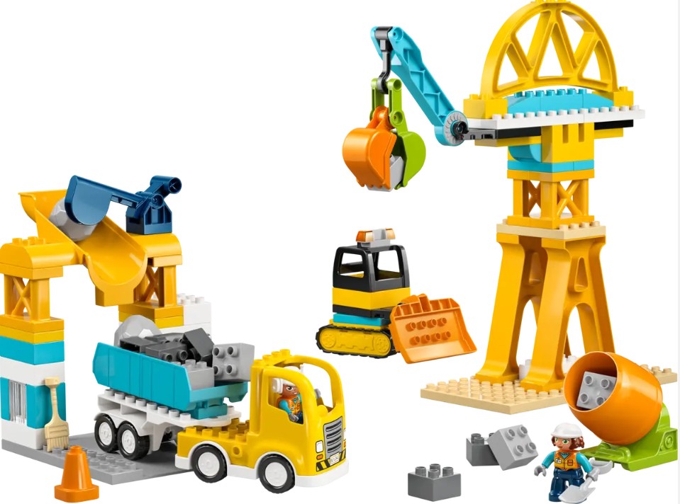LEGO DUPLO - LE CHANTIER AVEC VÉHICULES 3 EN 1 #10476
