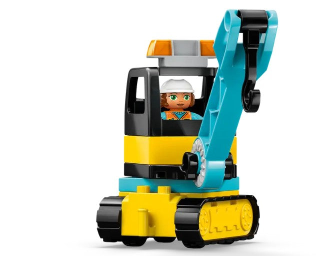 LEGO DUPLO - LE CHANTIER AVEC VÉHICULES 3 EN 1 #10476
