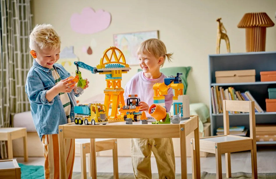 LEGO DUPLO - LE CHANTIER AVEC VÉHICULES 3 EN 1 #10476