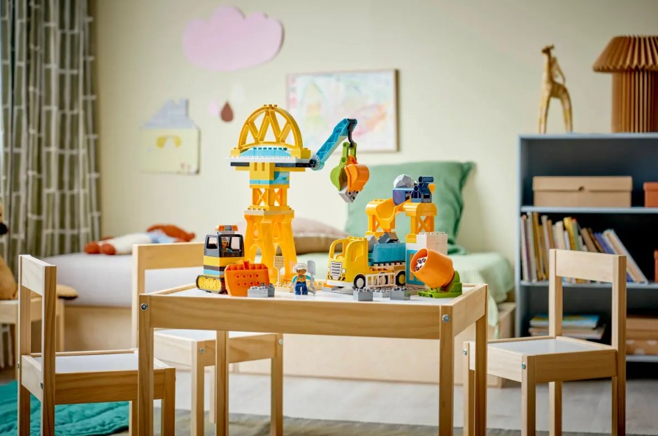 LEGO DUPLO - LE CHANTIER AVEC VÉHICULES 3 EN 1 #10476