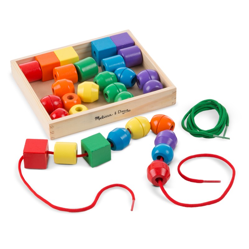 MELISSA AND DOUG - BILLES DE LAÇAGE PRIMAIRE