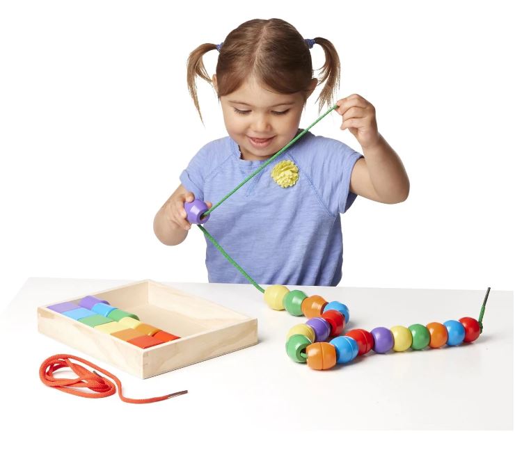 MELISSA AND DOUG - BILLES DE LAÇAGE PRIMAIRE