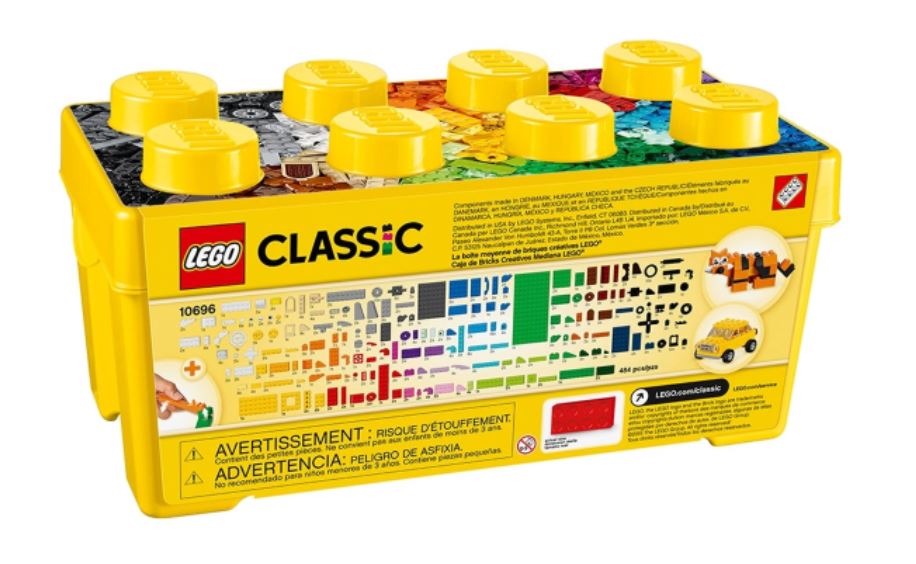 LEGO CLASSIC - BOÎTE DE BRIQUES CRÉATIVES #10696