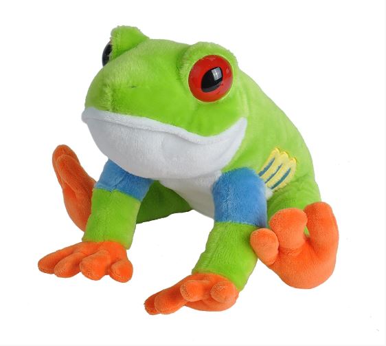 PELUCHE GRENOUILLE VERTE - WILD REPUBLIC