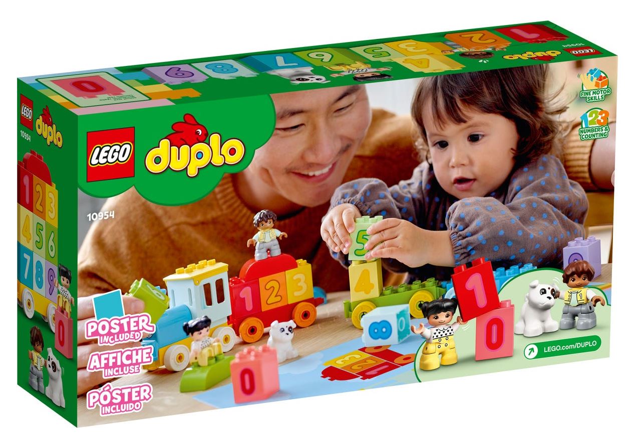 LEGO DUPLO - LE TRAIN DES CHIFFRES #10954