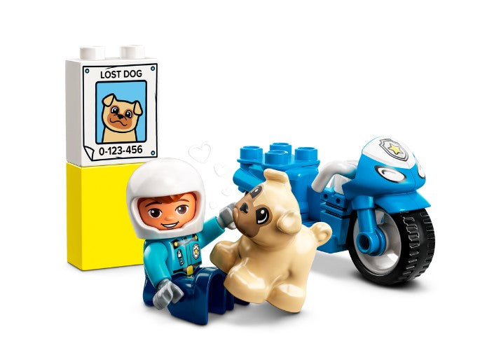 LEGO DUPLO - LA MOTO DE POLICE #10967