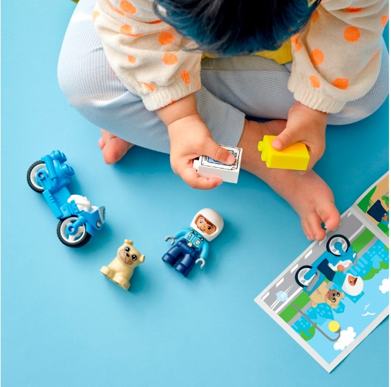 LEGO DUPLO - LA MOTO DE POLICE #10967