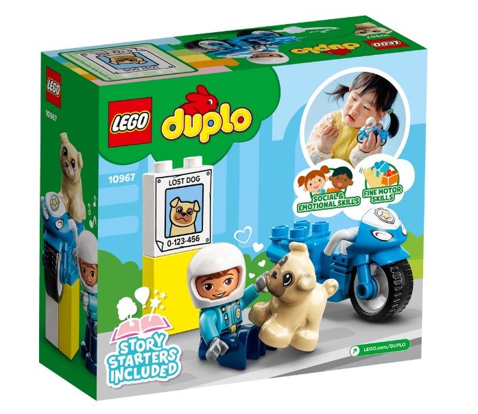 LEGO DUPLO - LA MOTO DE POLICE #10967