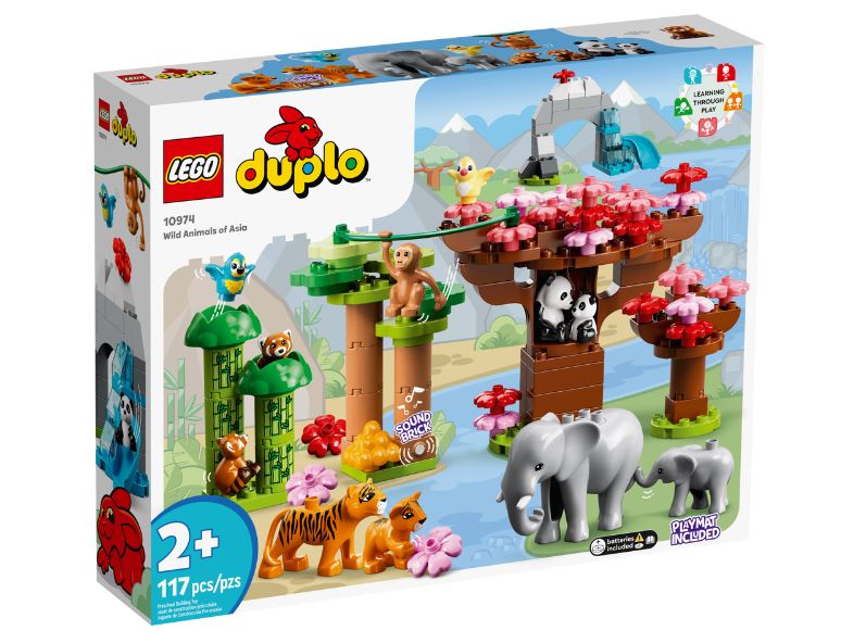 LEGO DUPLO TOWN - ANIMAUX SAUVAGES D'ASIE #10974