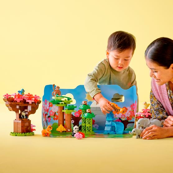 LEGO DUPLO TOWN - ANIMAUX SAUVAGES D'ASIE #10974