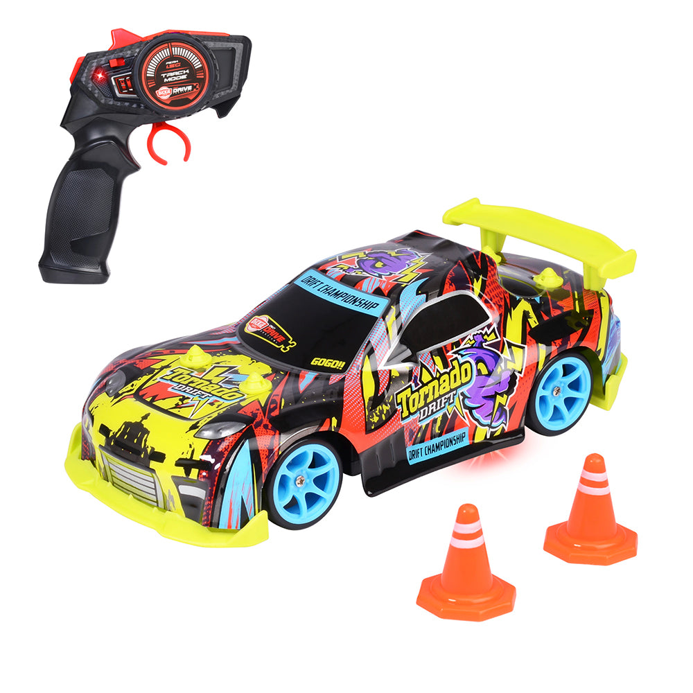 DICKIE - TÉLÉGUIDÉ TORNADE DRIFT 22 CM (8.66") 1:24