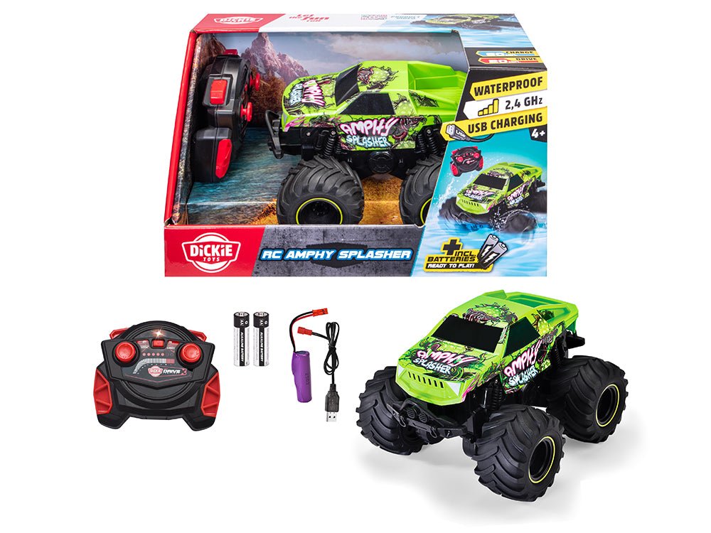 DICKIE - TÉLÉGUIDÉ AMPHIBIEN AMPHY SPLASHER RTR