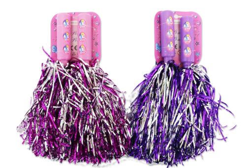 *** POMPONS DE CHEERLEADER (PRENDRE #VU CHEZ WRB (MOSHI), BÂTON DE MAJORETTE ET POMPONS)