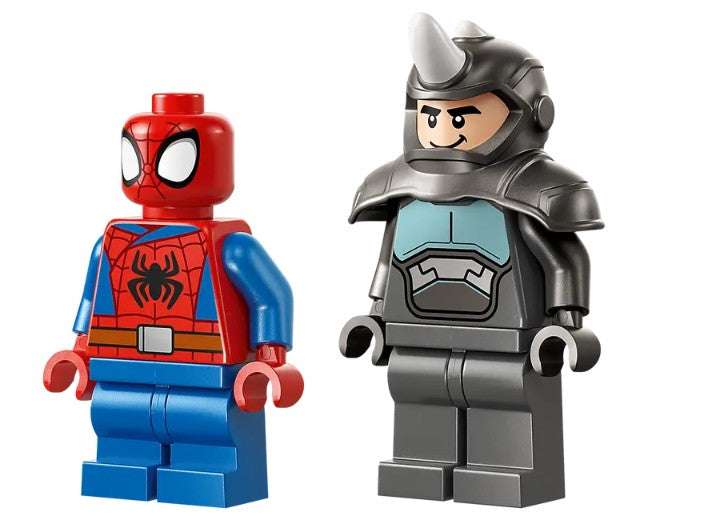 LEGO MARVEL - SPIDER-MAN SUR SA MOTO CONTRE RHINO #11206