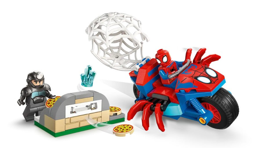 LEGO MARVEL - SPIDER-MAN SUR SA MOTO CONTRE RHINO #11206