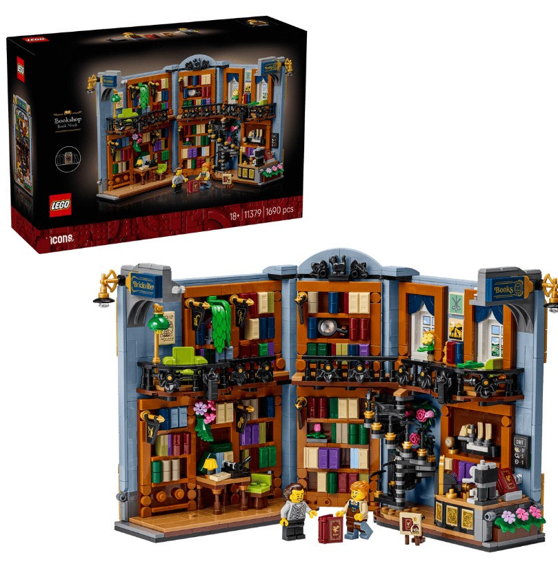 LEGO ICONS - LA LIBRAIRIE - LE COIN LECTURE #11379