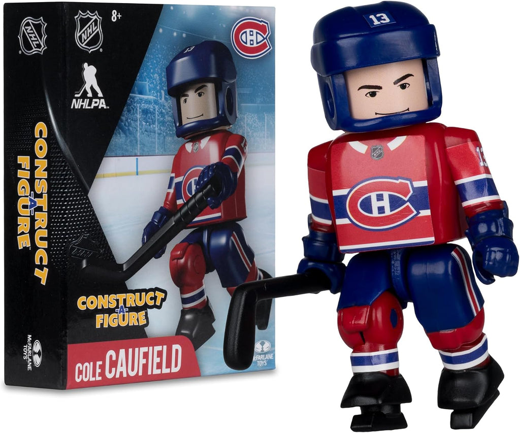FIGURINE LNH HOCKEY - COLE CAUFIELD (CANADIENS DE MONTRÉAL) 2" (5.1CM)