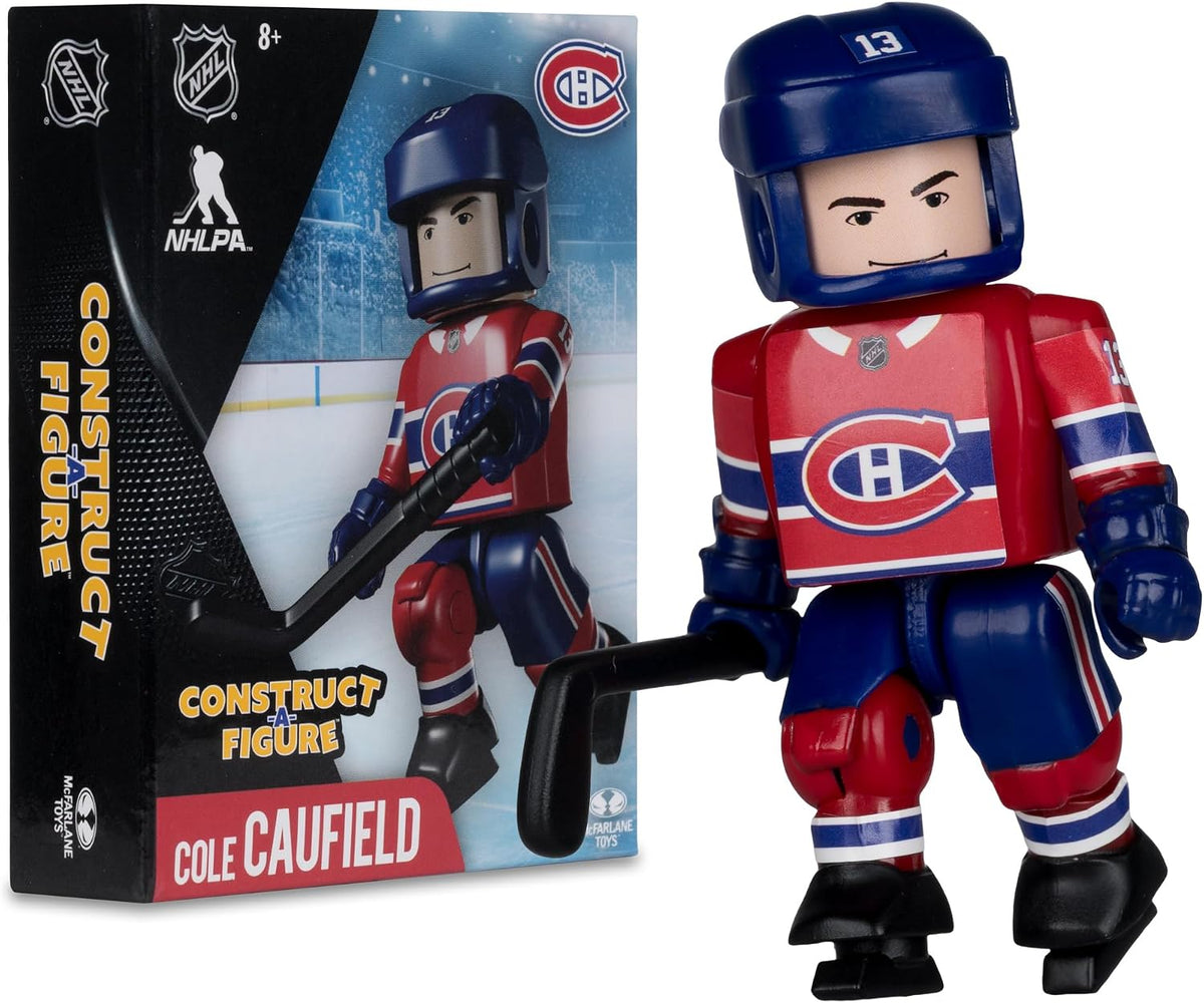 FIGURINE LNH HOCKEY - COLE CAUFIELD (CANADIENS DE MONTRÉAL) 2" (5.1CM)