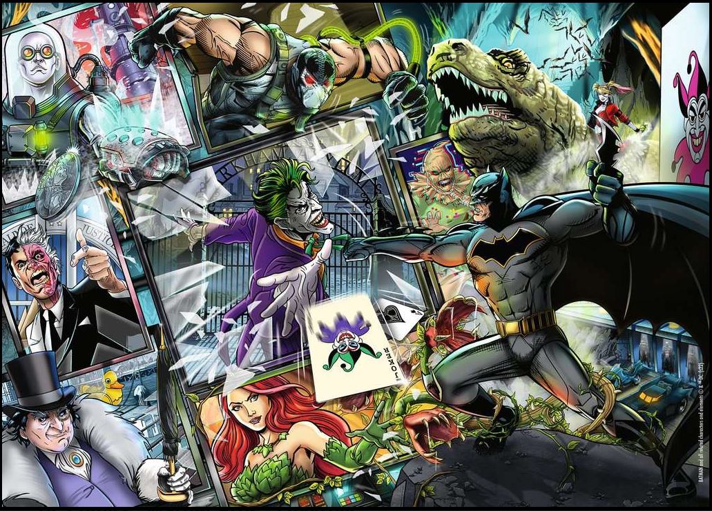 RAVENSBURGER CASSE-TÊTE 1000 PIÈCES - BATMAN (COLLECTION DC COLLECTOR) #12000244