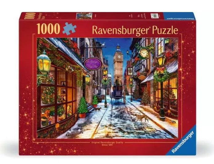 RAVENSBURGER JIGSAW PUZZLE 1000 PIECES - CHRISTMAS TIME #12000578